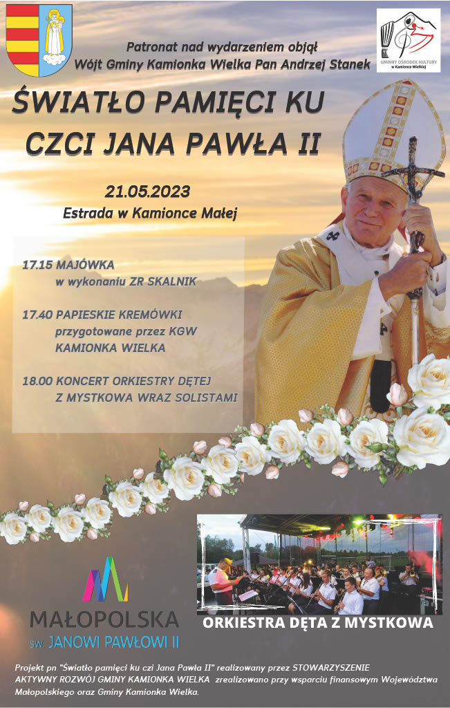 ŚWIATŁO PAMIĘCI KU CZCI JANA PAWŁA II