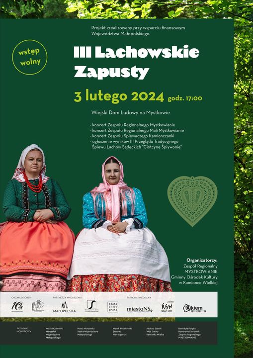 III Lachowskie Zapusty wraz z 3. Ciotcynym Śpiewaniem