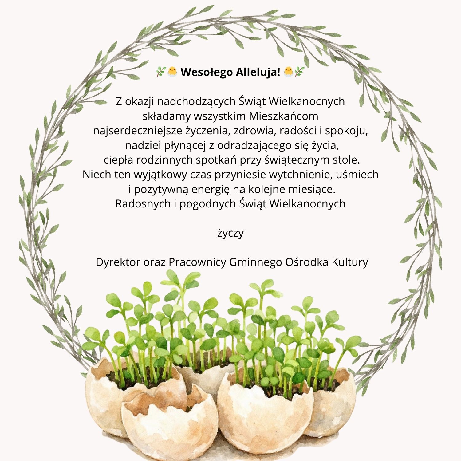 Życzenia Wielkanocne